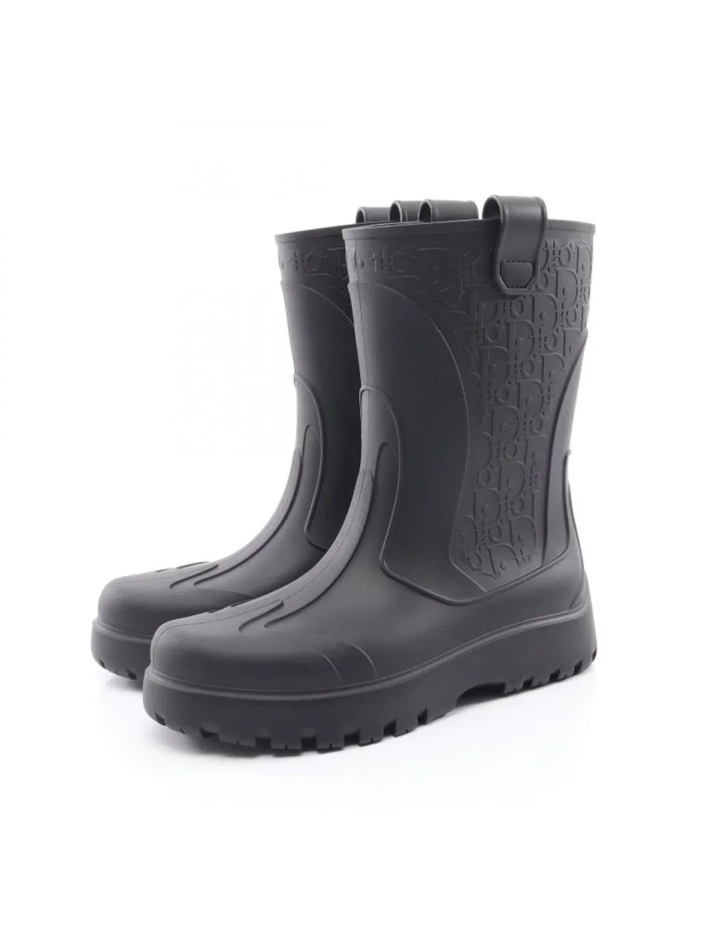 Dior Rain Shoes Garden Oblique Boots